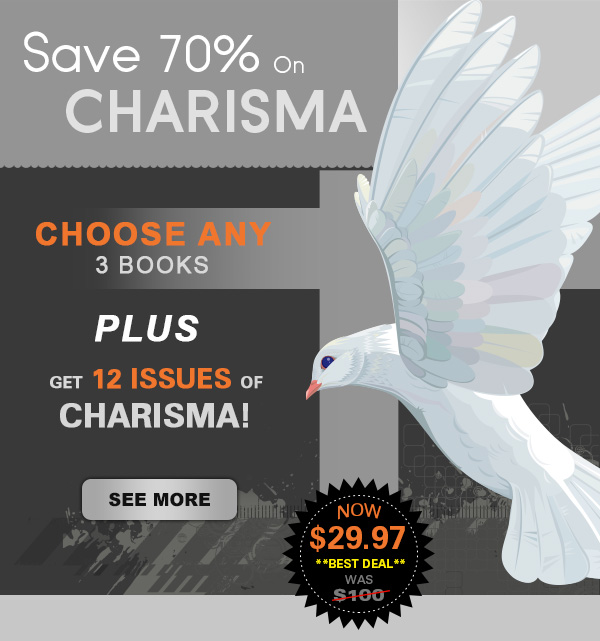 Save 70% on Charisma Magazine!