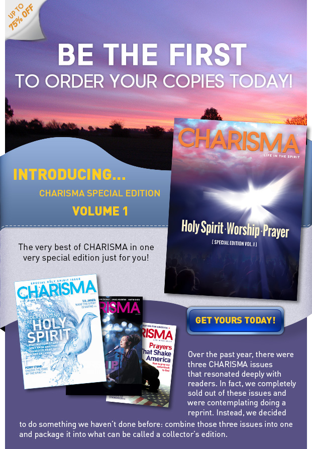 Be the first to order your copy of Charisma Special Edition Volume 1
